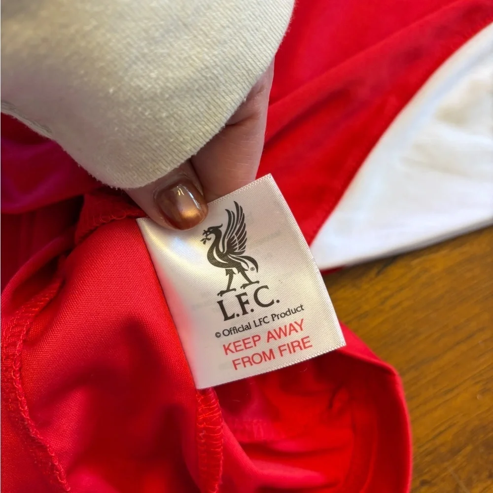 LFC Bright Red Soccer football Jersey men’s medium
